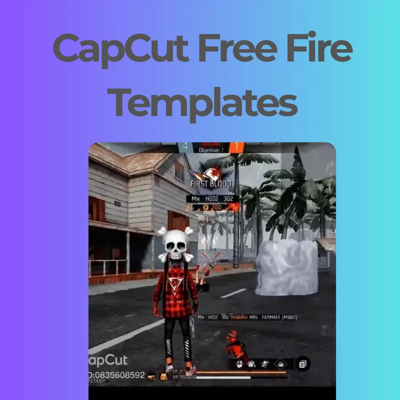 Top 12 Trending Free Fire CapCut Template | Links 2025 [NEW]